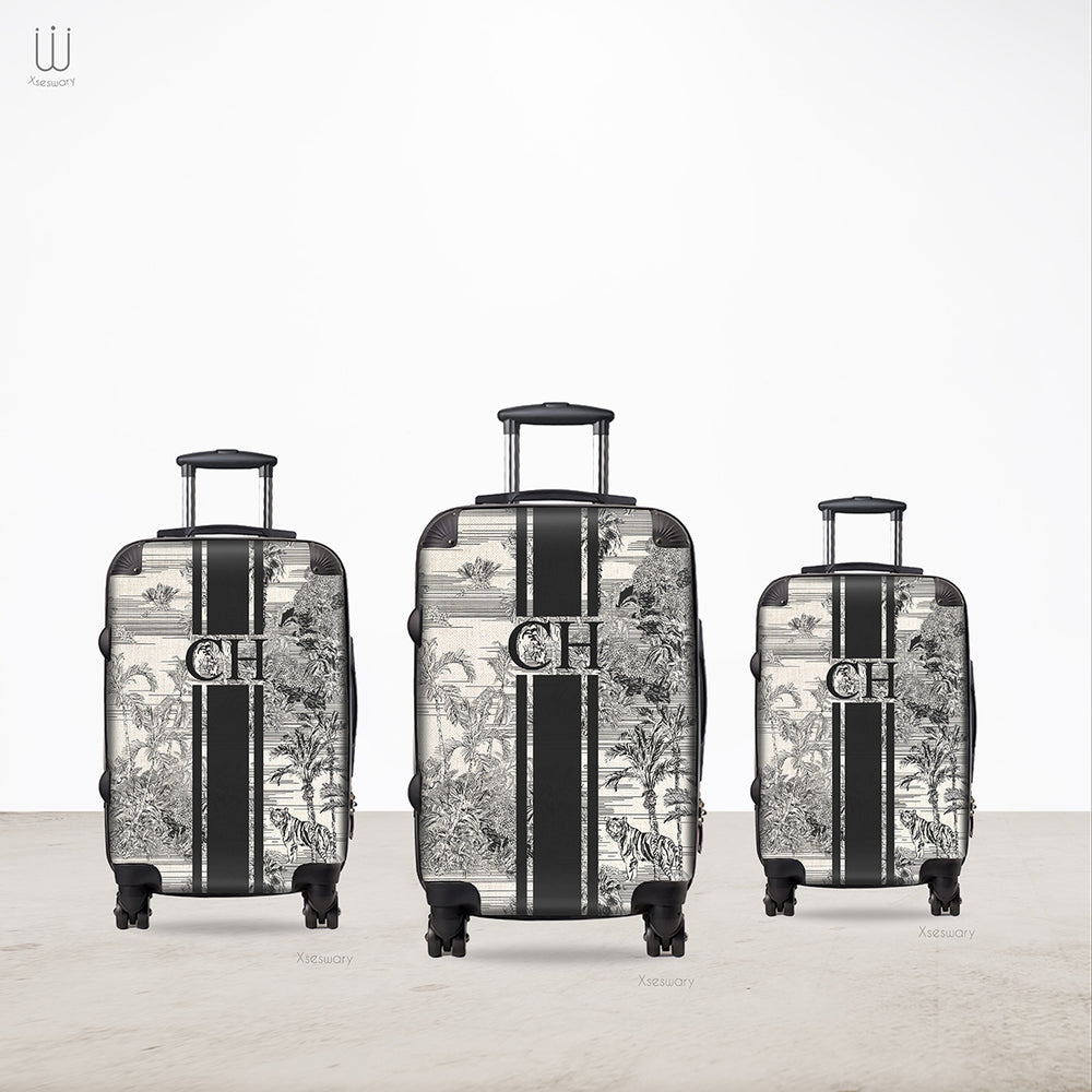 Safari with strip Travel Laguge SET - Multi Color - XSESWARY