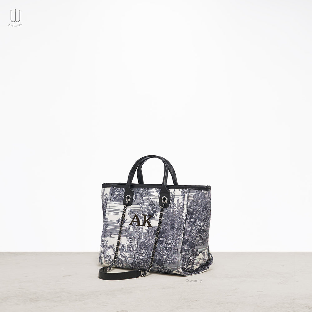 Safari Tote Canvas Meduim - Multi colors - XSESWARY