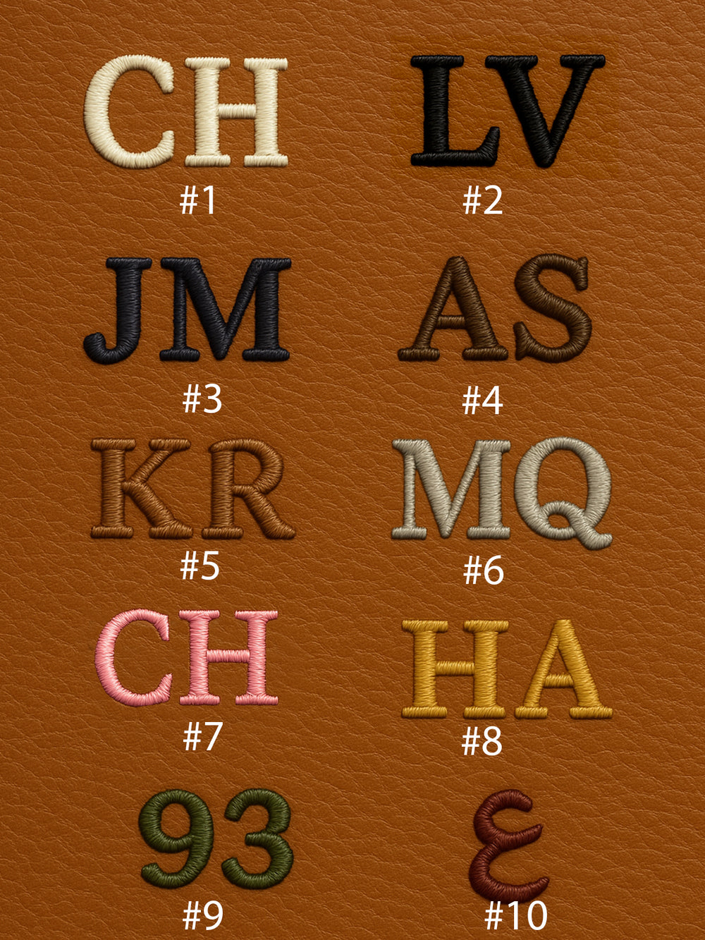 Striped monogram tote - XSESWARY