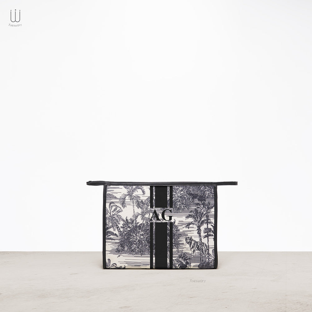 Safari Print pouch Large - Multi Color - XSESWARY