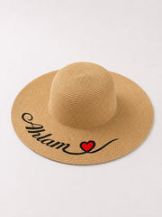 The Personalized Beach Sun Hat
