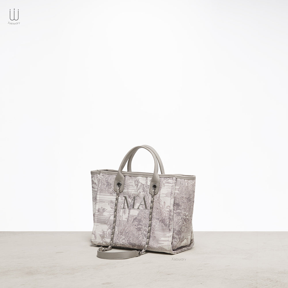 Safari Tote Canvas Meduim - Multi colors - XSESWARY