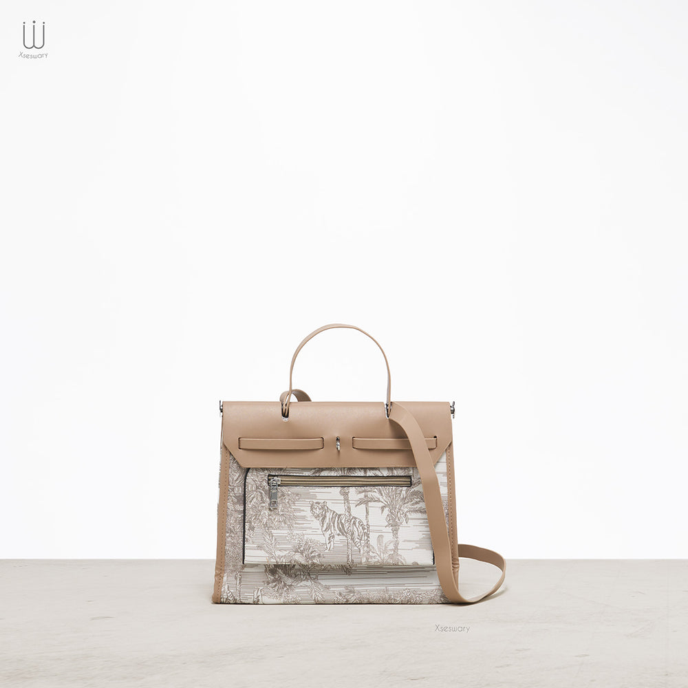 Safari Leather Bag - Multi Color - XSESWARY