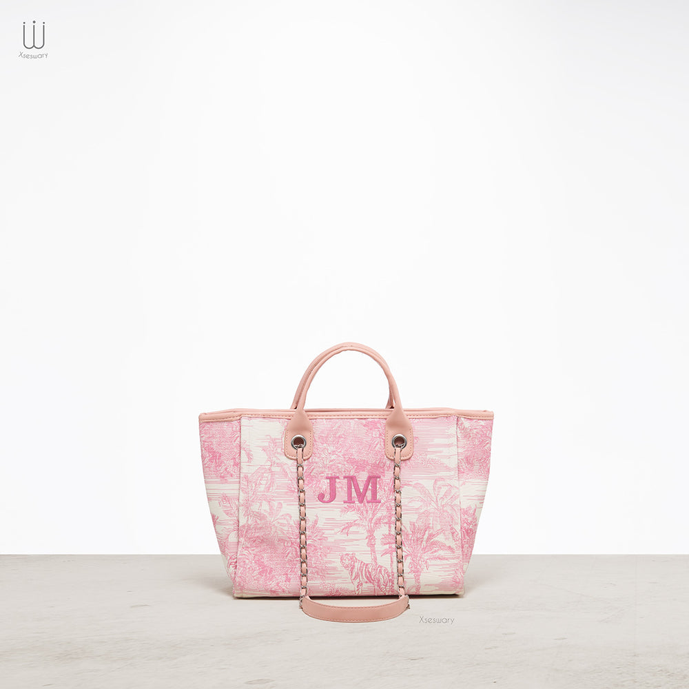 Safari Tote Canvas Meduim - Multi colors - XSESWARY