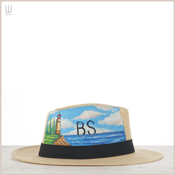 Customize hat with Beach design