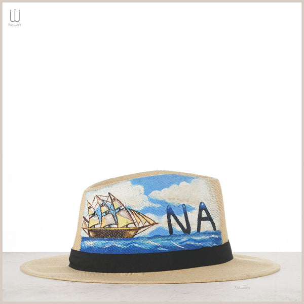 Customize hat with ship design