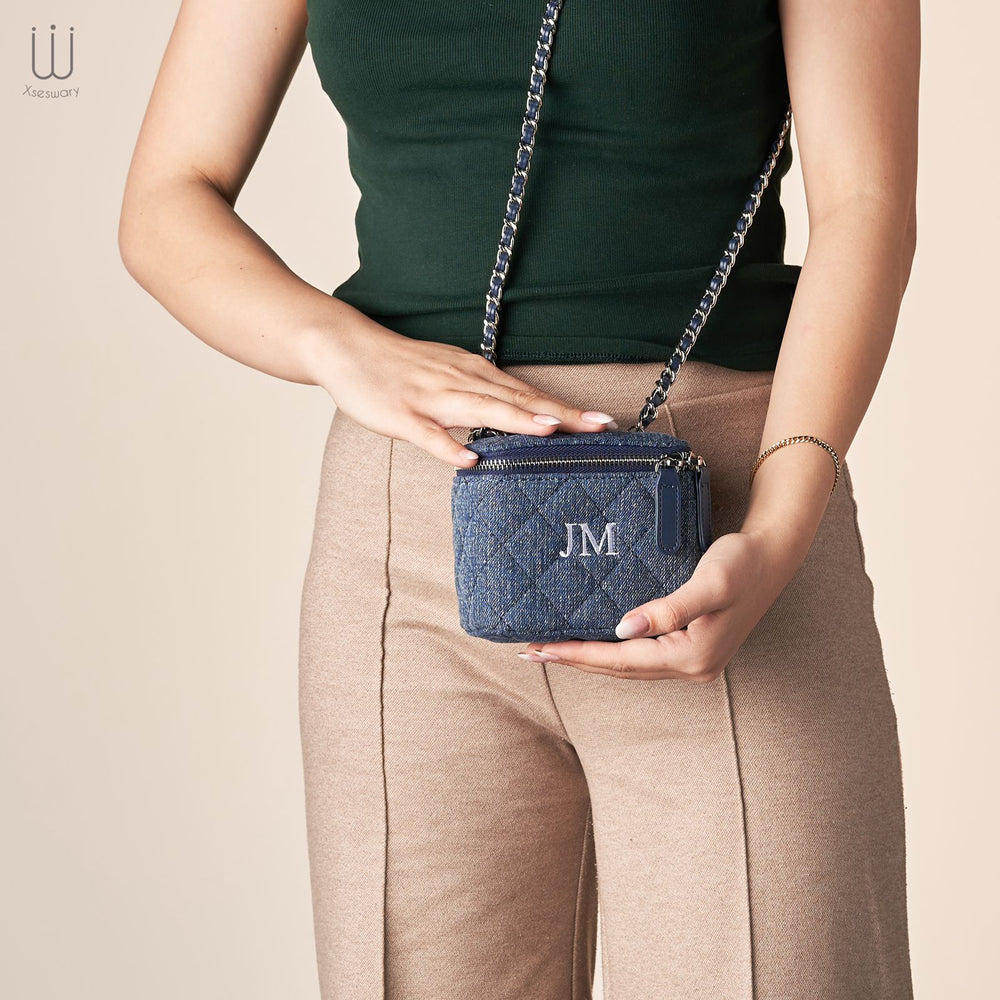 denim mini crossbody - XSESWARY