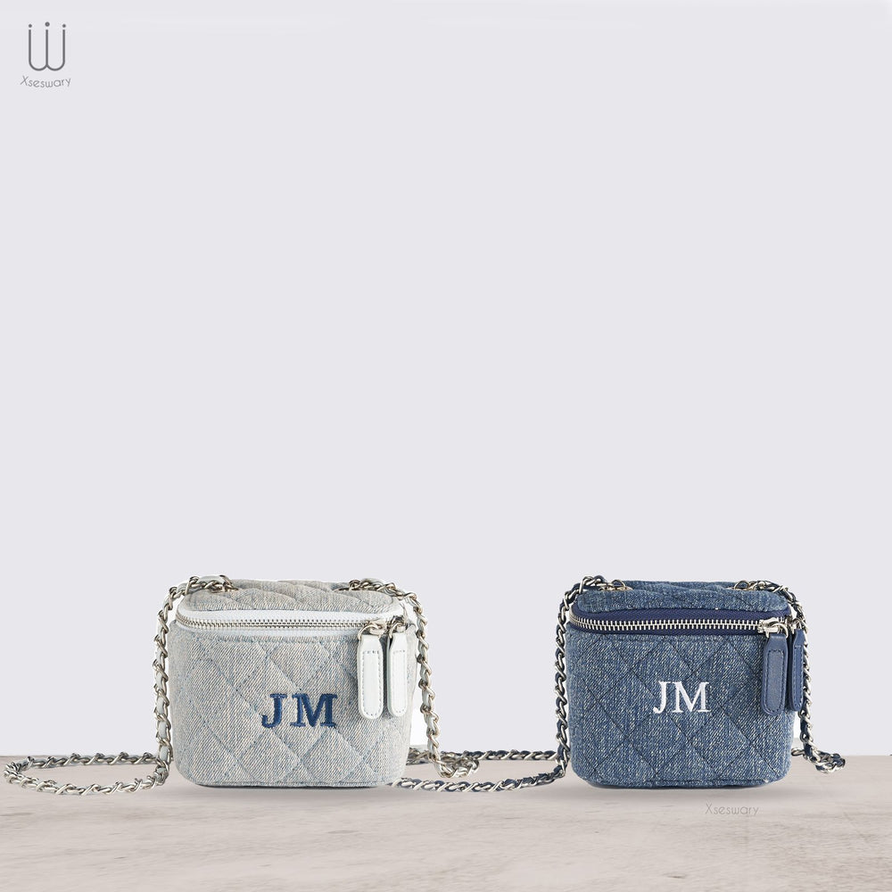denim mini crossbody - XSESWARY