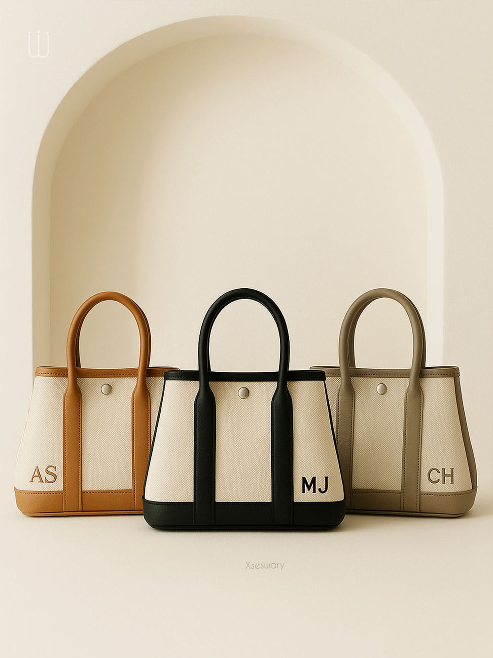 Mini Grace Canvas Handbag - XSESWARY