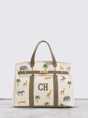 The Safari Canvas Carryall
