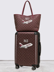 PERSONALIZED AIRLINE LUXURY TRAVEL SET