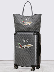 PERSONALIZED AIRLINE LUXURY TRAVEL SET