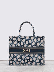 The Arabesque Canvas Tote