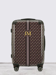 Signature Stripe Personalized Luggage