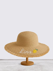 Solaya Personalized Summer Hat