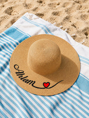 The Personalized Beach Sun Hat