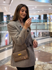 The Hand-Painted Fawn Bag