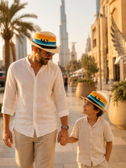 مجموعة قبعات الأب والابن