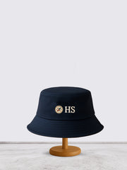 Custom Summer Bucket Hat with Embroidered Initials & Icon
