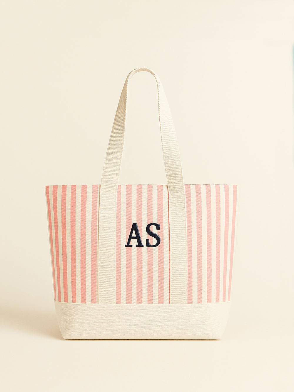 Striped monogram tote - XSESWARY