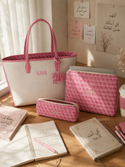 Laptop &amp; Pencil Case Tote Set
