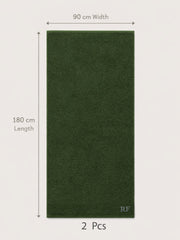 Luxury Personalized Bath Towels Set – 2 Pieces | 600 GSM