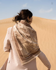 Safari Scarf Brown - XSESWARY