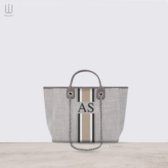 Canvas BC Tote Bag Gray - XSESWARY