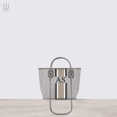 Canvas BC Tote Bag Gray - XSESWARY