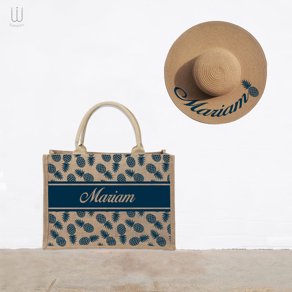 Pineapple Tote Set - XSESWARY