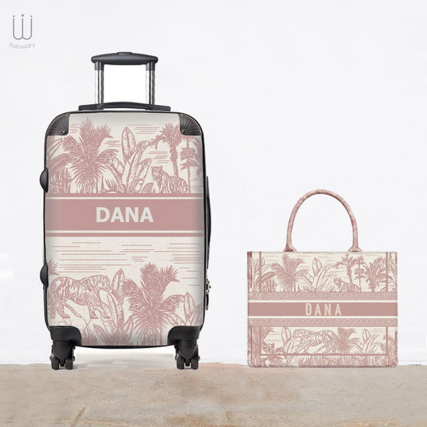 Safari Luggage Set Pink