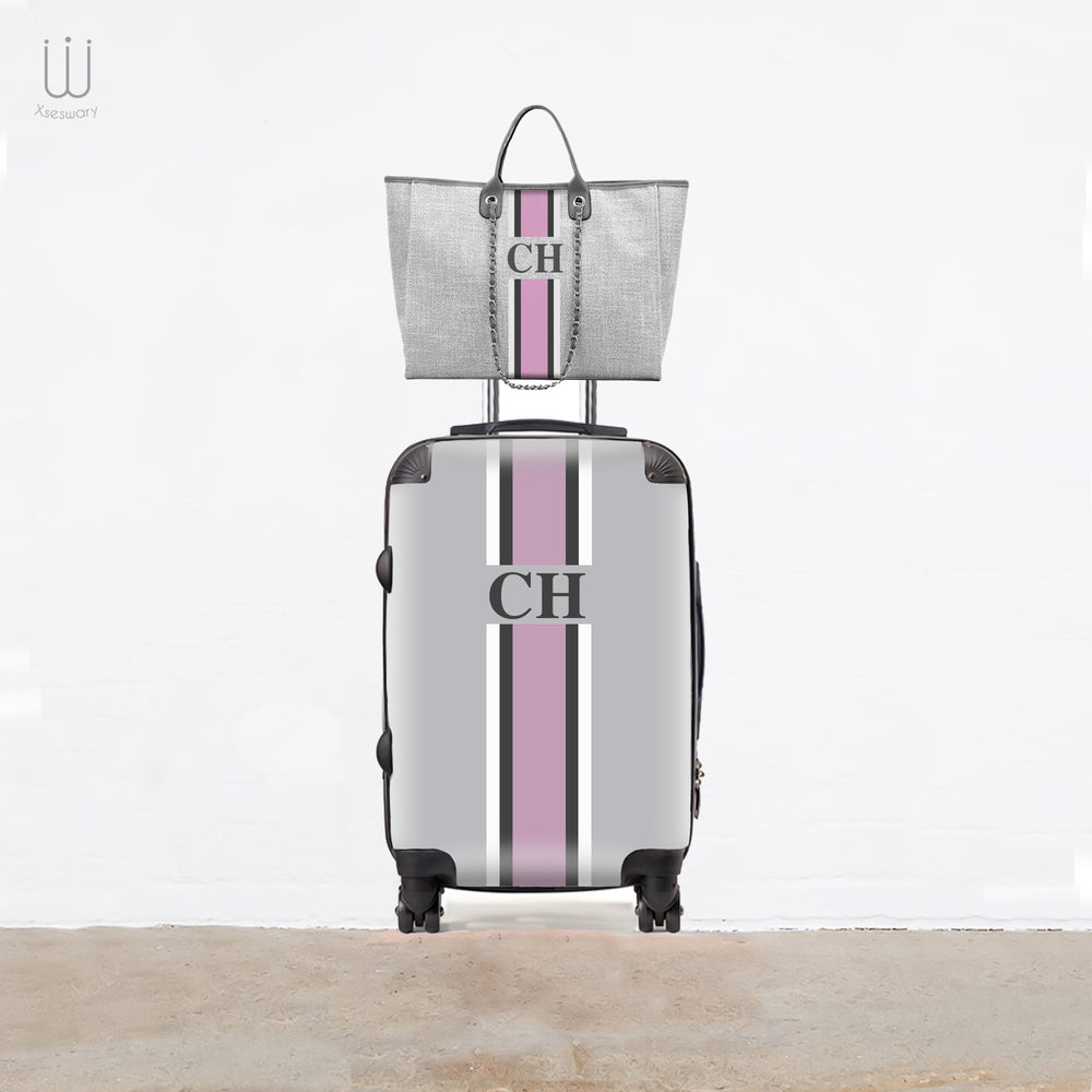 Travel Set with Tote Bag Gray - XSESWARY