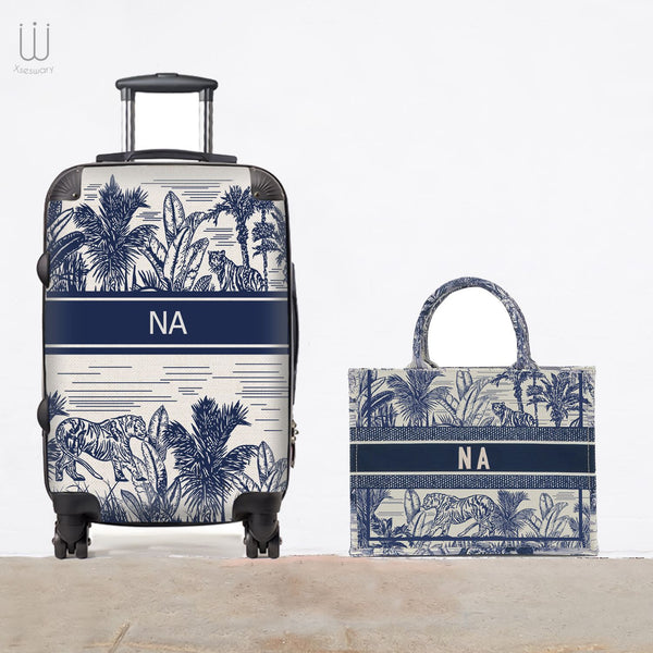 Safari Luggage Set Blue