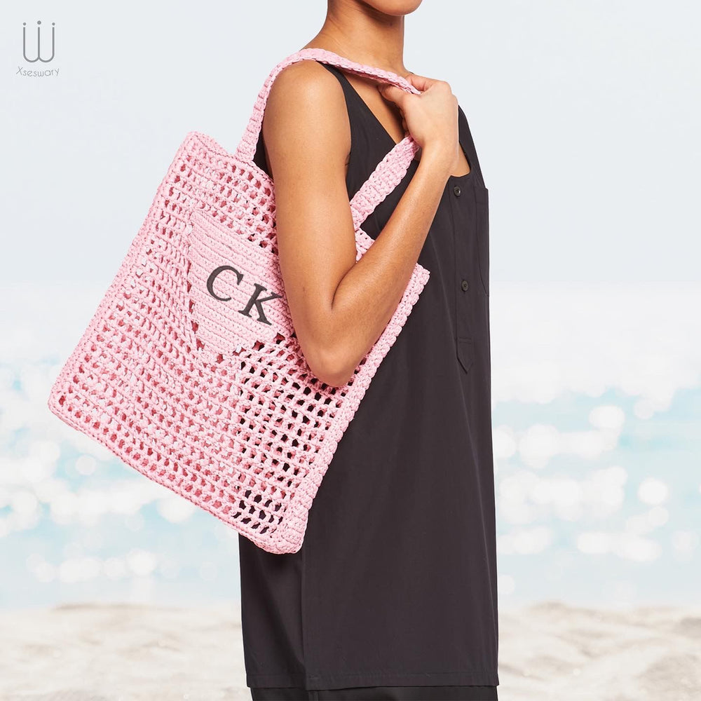 Embroidery Handmade Jote Bag Pink - XSESWARY