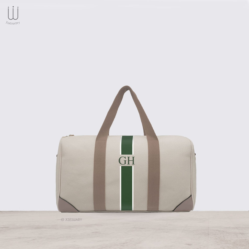Travel , Gym , Weekender Bag Beige - XSESWARY