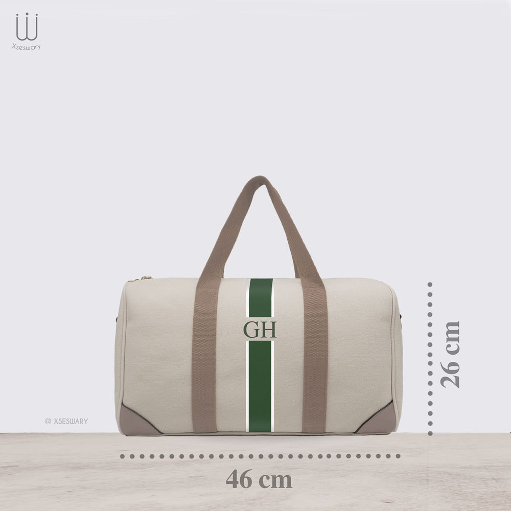 Travel , Gym , Weekender Bag Beige - XSESWARY