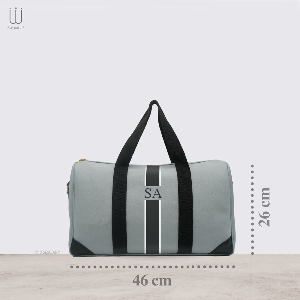Travel , Gym , Weekender Bag Gray - XSESWARY