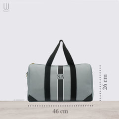 Travel , Gym , Weekender Bag Gray - XSESWARY