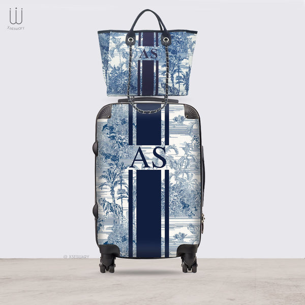 Safari Navy Travel Set Luggage