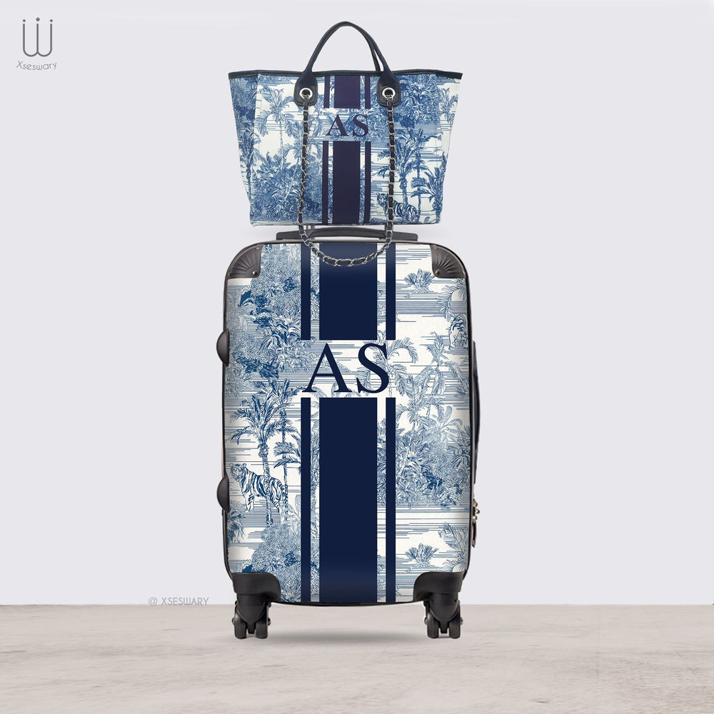 Safari Navy Travel Set Luggage - XSESWARY
