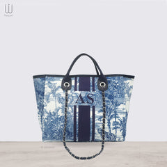 Safari Navy Tote Bag - XSESWARY