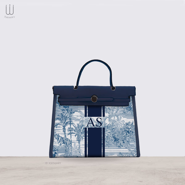 Safari Navy H handbag