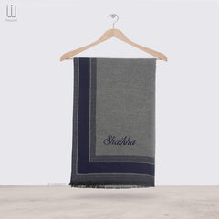 Scarf Gary Line Navy - XSESWARY