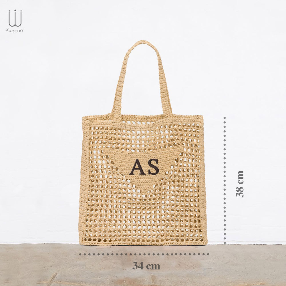Embroidery Handmade Jote Bag White - XSESWARY
