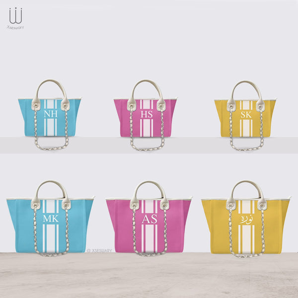 Canvas Tote Bag Li. Colors