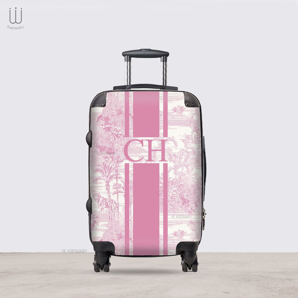 Safari Pink H Travel Luggage