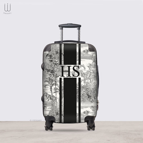 Safari Black H Travel Luggage